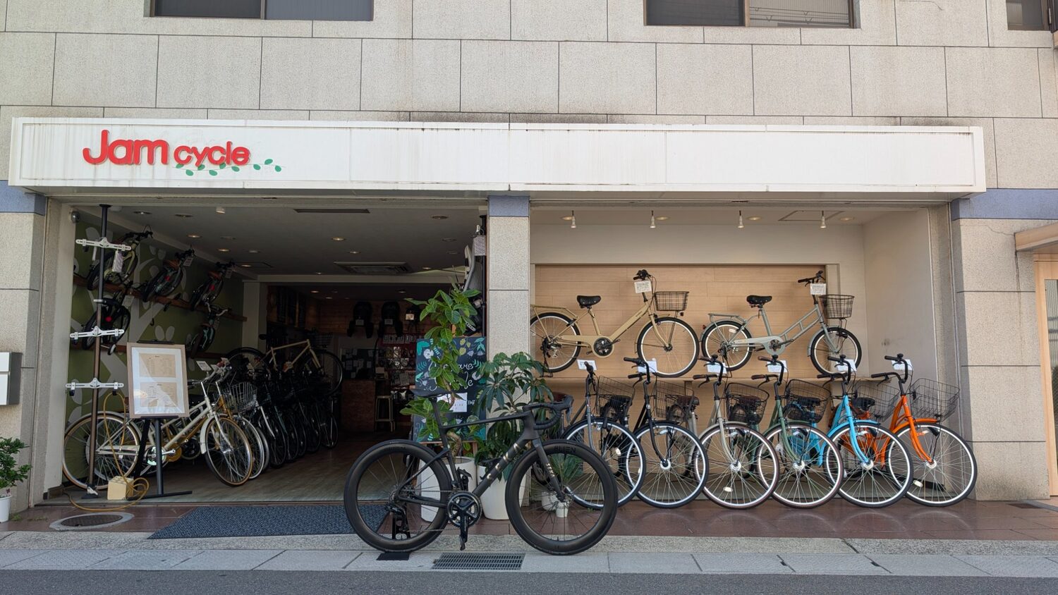 Jam cycle 店舗外観